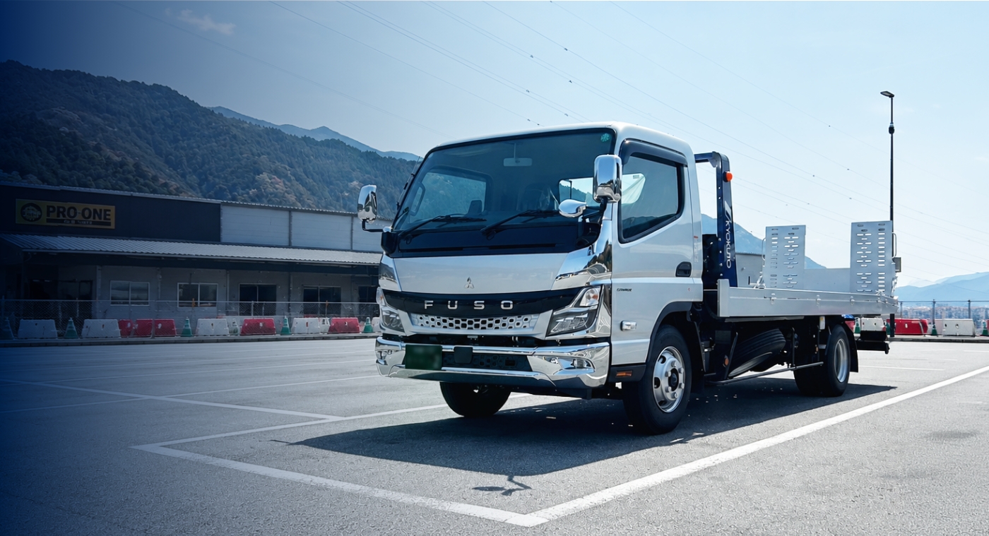 PRO ONE の積載車